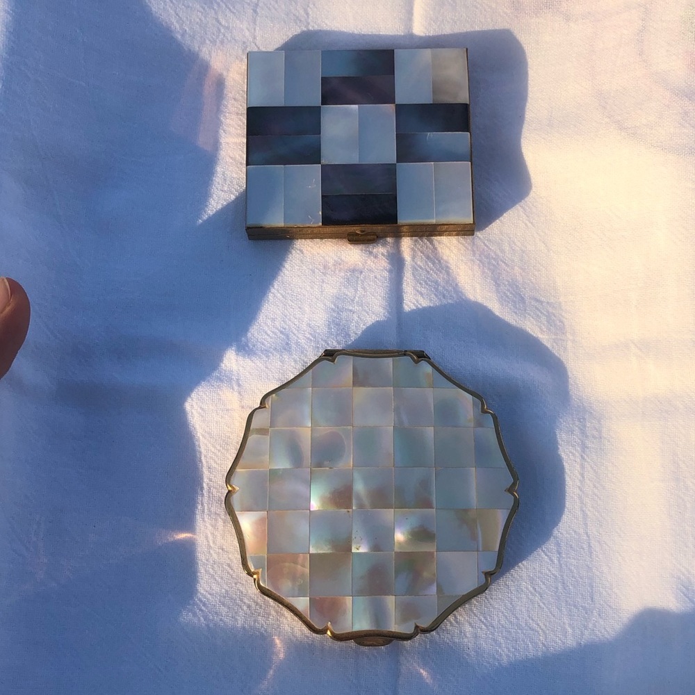 Stratton Mother of Pearl Compact